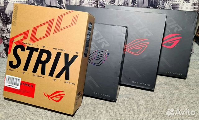 Ноутбуки Asus ROG Strix G16 G17 G18 / Scar / RTX
