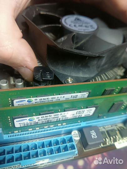 Материнская плата 1155/i5 3470/8gb