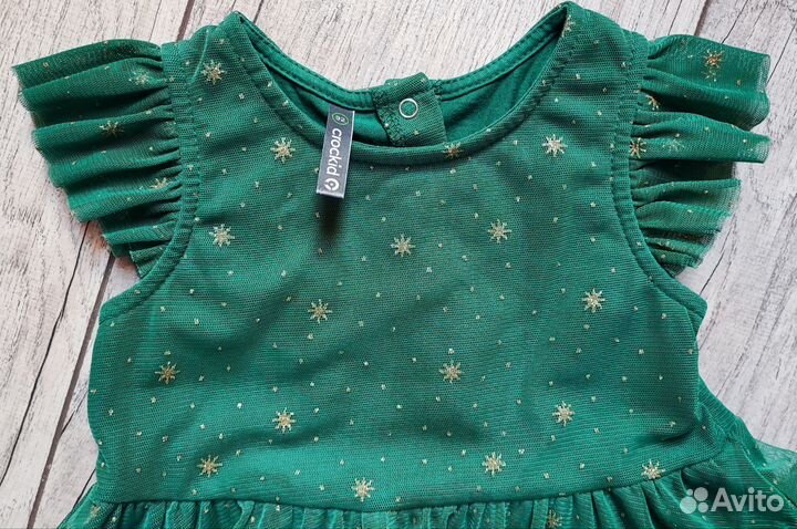 Новогоднее платье для девочки 92