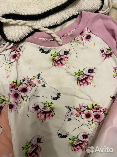 Мешок детских вещей в деревню