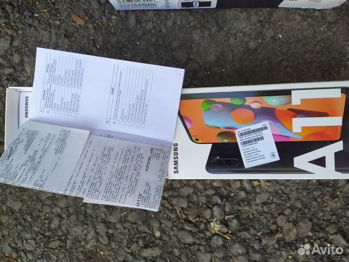 Коробка от телефона samsung А11