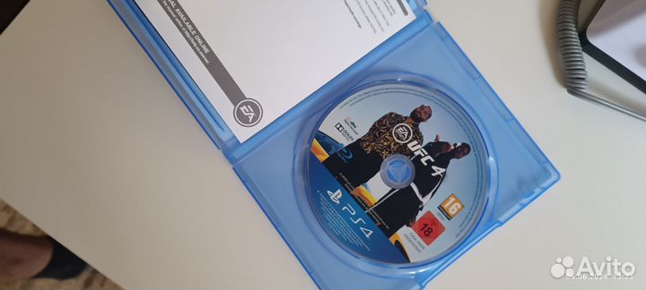 Диск на ps4(ps5) ufc4