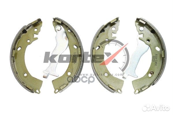 Колодки тормозные барабанные KS006STD kortex