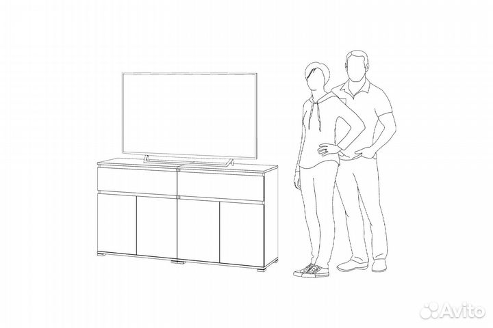 Тумба лейла 75-38