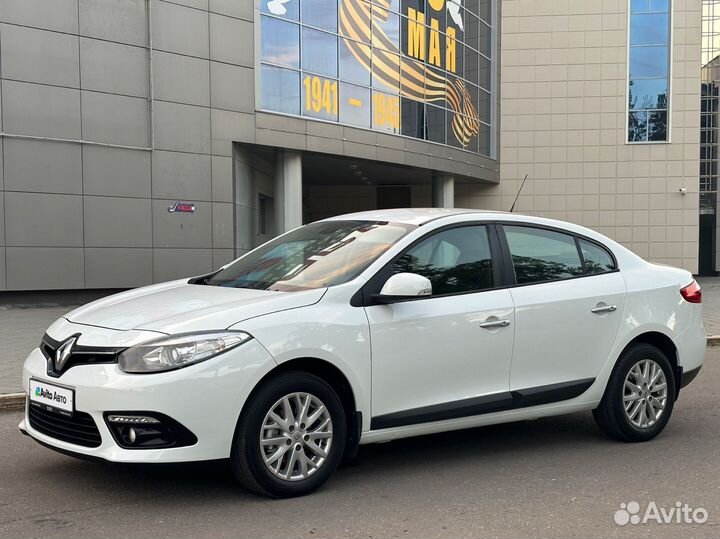 Renault Fluence 1.6 CVT, 2014, 190 552 км