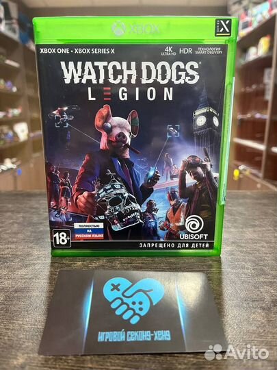 Watch Dogs Legion. Лицензионный диск Xbox One