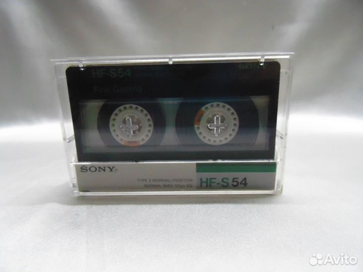 Аудиокассета Sony HF-S 54.Made in Japan.13