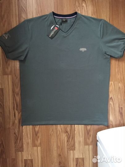 Футболка 58/60;62;68/70 р. Новая хлопок Хаки