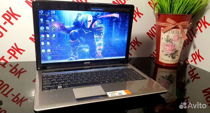 Ноутбук MSI core i5/8гб