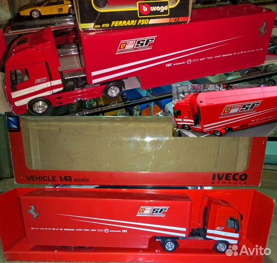 Модели грузовиков отеч. и иностр. в м1/43