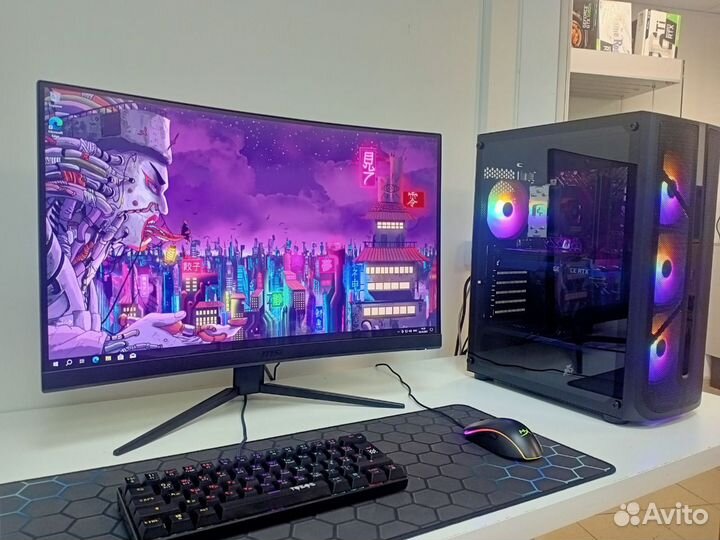 Игровой компьютер I5-12400f / RTX 3060 /16GB