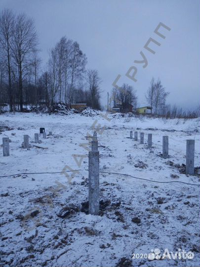 Жб сваи. Фундамент на жб сваях под ключ