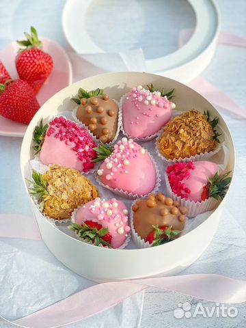 Клубника в шоколаде.Премиум набор