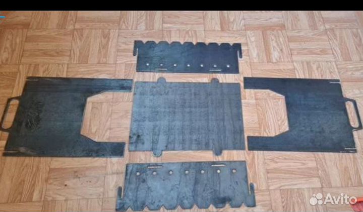 Мангал разборный 3мм