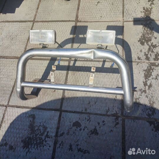 Кенгурятник на chevrolet ниву