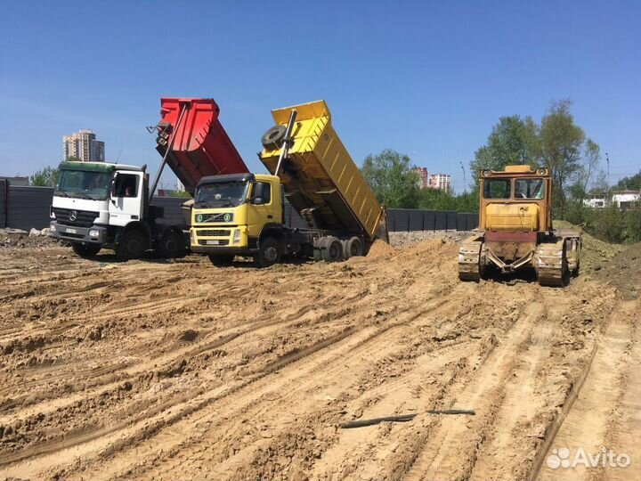 Грунт, Земля, Суглинок / Доставка и Самовывоз