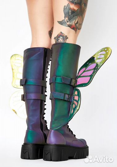 Сапоги светоотражающие DollsKill