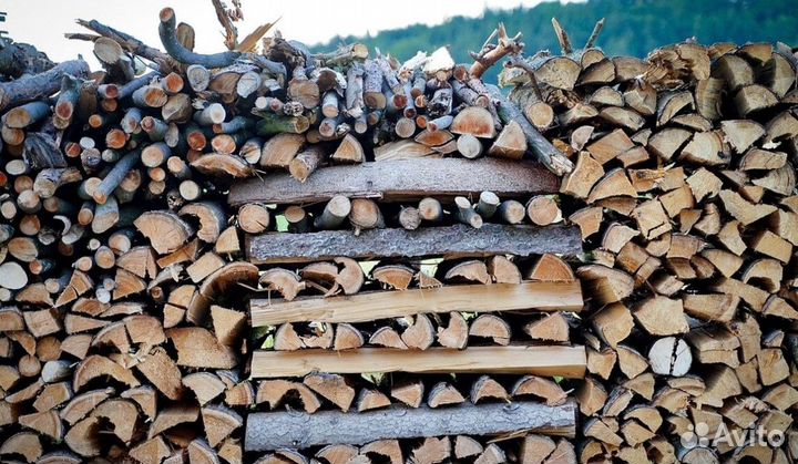 Дрова наколотые