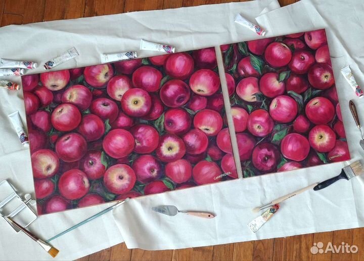 Картина маслом на холсте 