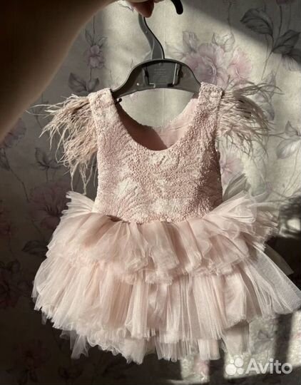 Платье для девочки 68 74