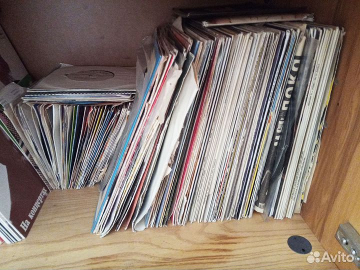 Виниловые пластинки СССР