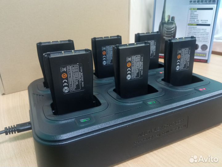 Зарядное устройство на 6 раций Baofeng BF-888s