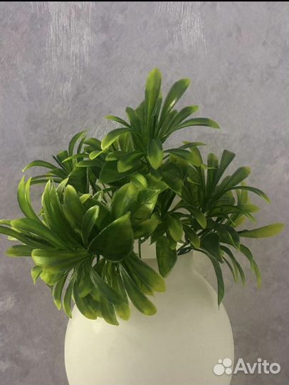 Искусственные цветы, зелень