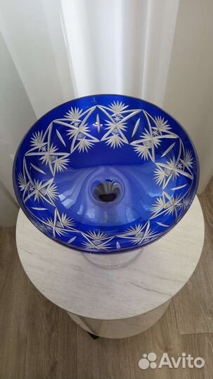 Ваза для фруктов на ножке СССР