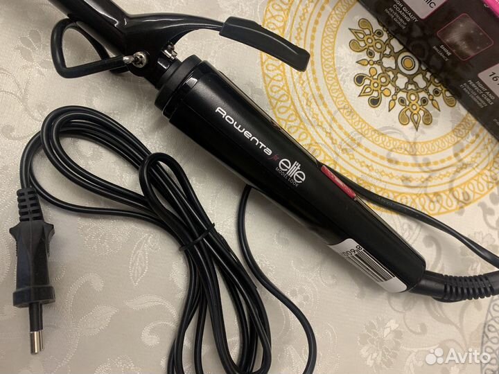 Электрощипцы плойка для волос rowenta