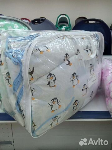 Комплект в кроватку новый с балдахином