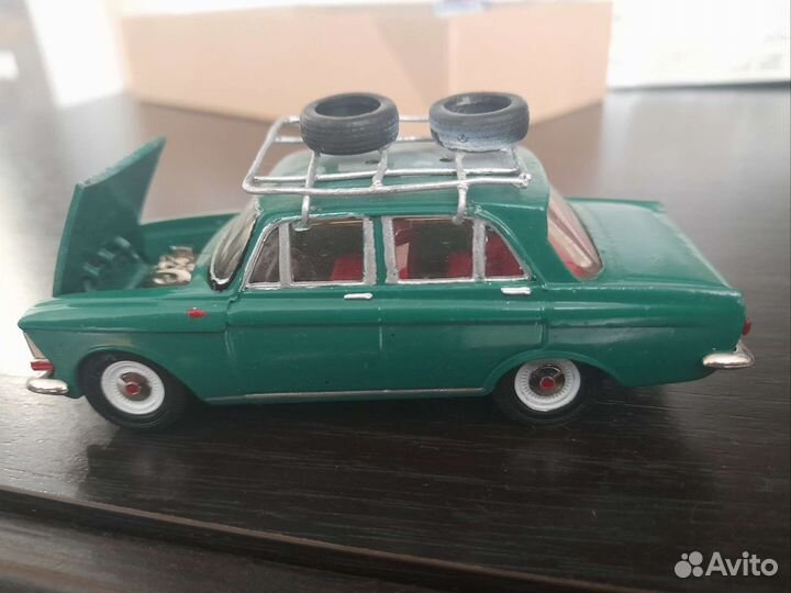 Модель автомобиля москвич 412(агат СССР)
