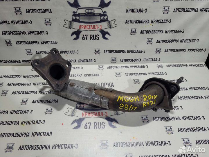 Приемная труба глушителя mazda 6 GH / GG 2.0 TDI