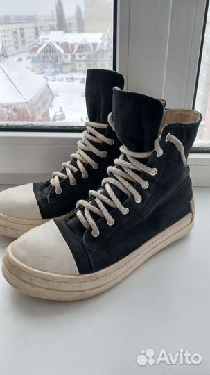 Кеды rick owens