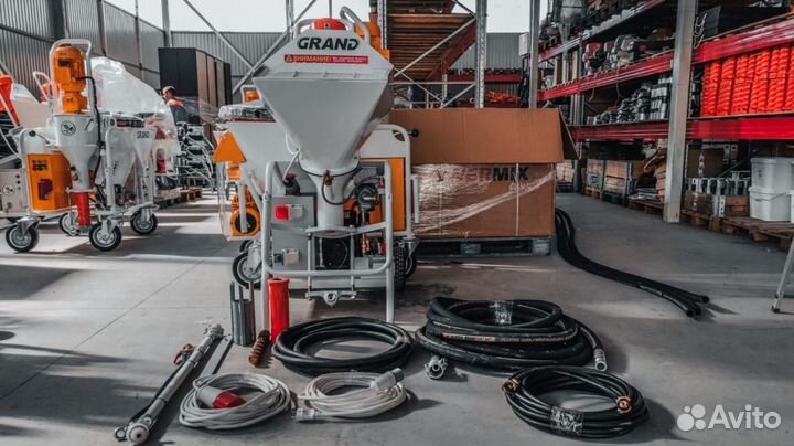 Штукатурная станция Grand Alfa 220/380В 5.5 кВт