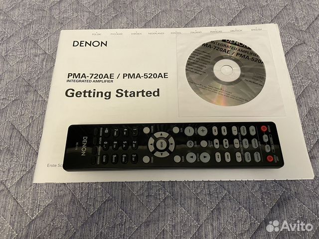 Стереоусилитель denon PMA-720AE