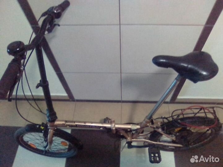 Novatrack aurora велосипед складной