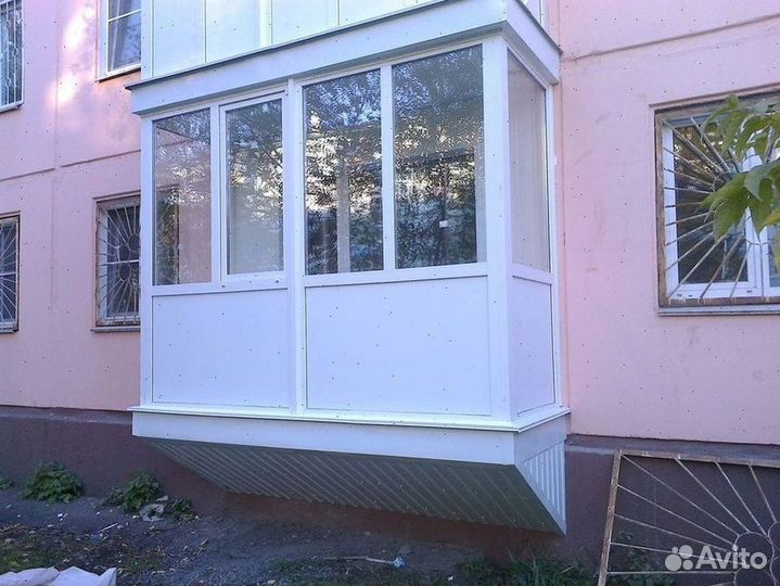 Балкон Установка