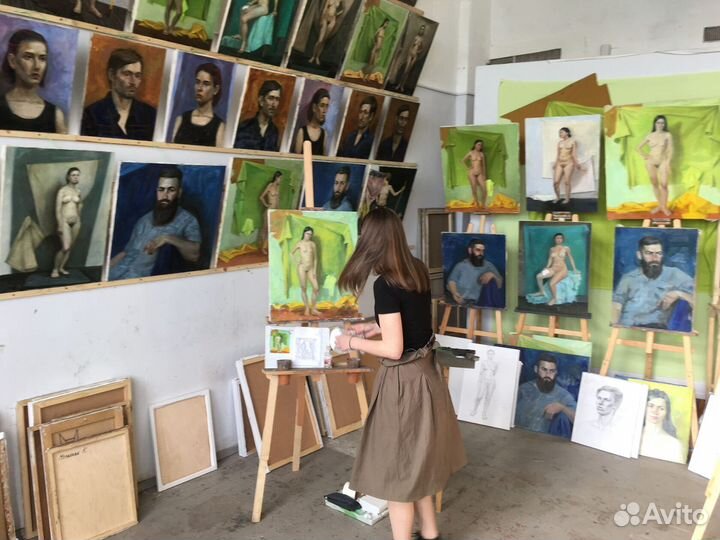 Занятия в мастерской для детей и взрослых