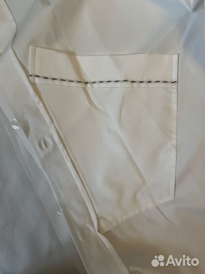 Рубашка zara oversize S в стиле deconstruct