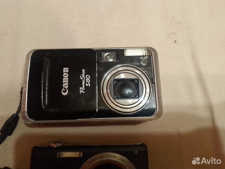 Цифровые фотоаппараты sony samsung canon