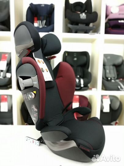 Автокресло 15-36кг изофикс Cybex solution sfix fe