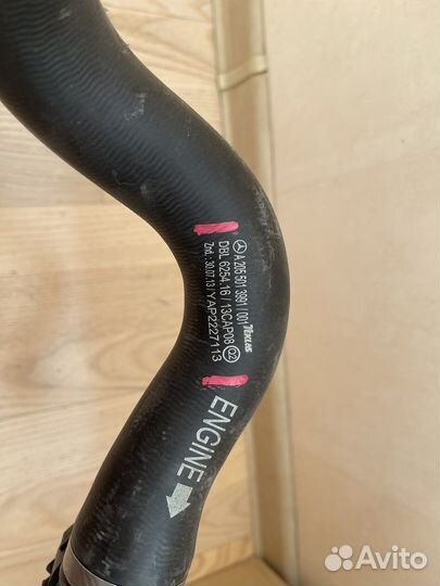 Патрубок системы охлаждения w213