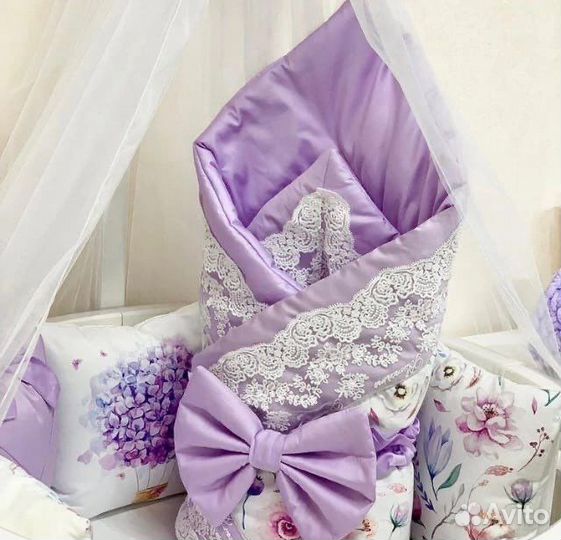 Комплект белья «Сиреневый цветок»