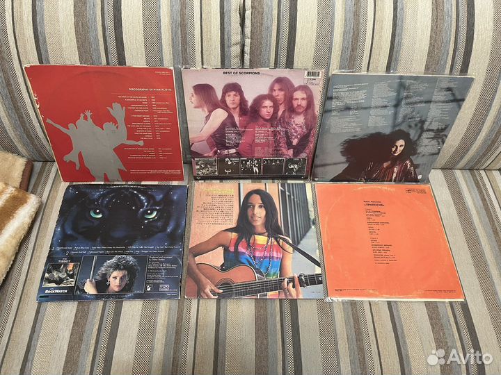 Виниловые пластинки pink floyd, scorpions