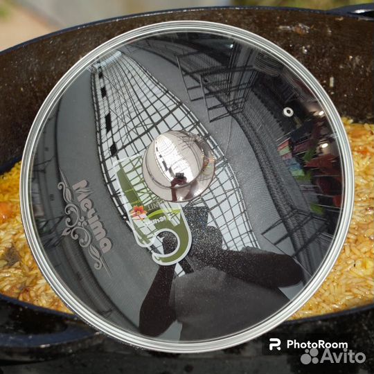 Казан для плова мечта новый 8 л