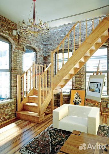 Деревянная чердачная лестница чл-15 600х1200