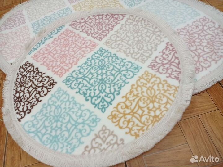 Коврики двойка,прорезиненная основа,в с/у