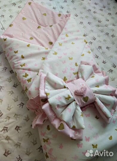 Конверт одеяло на выписку