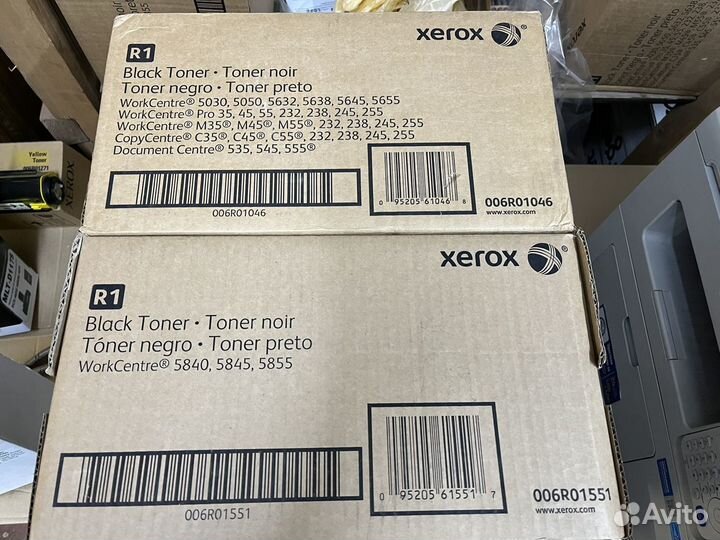 Расходные материалы Xerox, оригинал