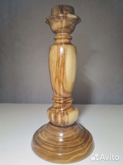 Подсвечник деревянный столярное дело